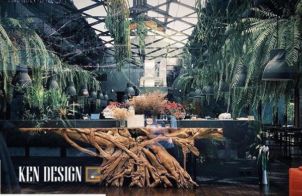 thiết kế quán cafe đẹp